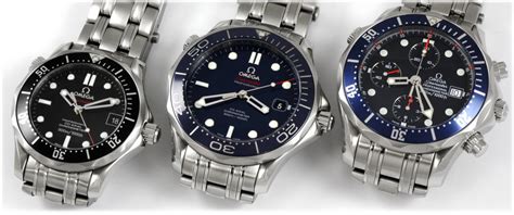 omega seamaster size chart